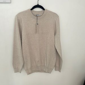 NEW with tags ZARA men’s cream sweater